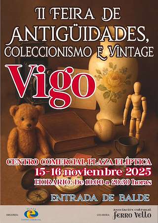III Feira de Antigüidades, Coleccionismo e Vintage (2026) en Vigo