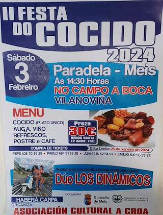 IV Festa do Cocido de Paradela en Meis