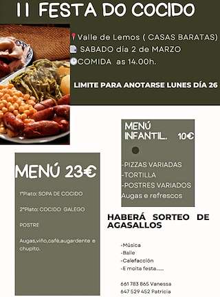 III Festa do Cocido de Val de Lemos