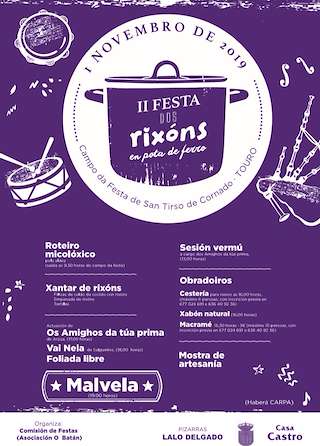 VI Festa dos Rixóns en Pota de Ferro (2025) en Touro