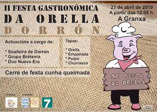 V Festa da Orella de Dorrón  en Sanxenxo
