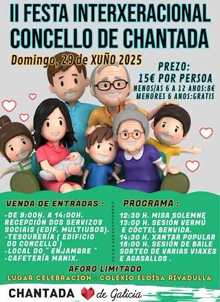 III Festa Interxeracional en Chantada
