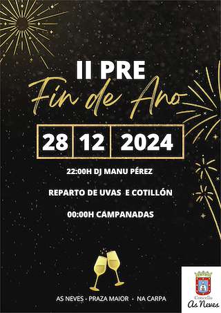 III Fiesta Pre Fin de Año (2025) en As Neves