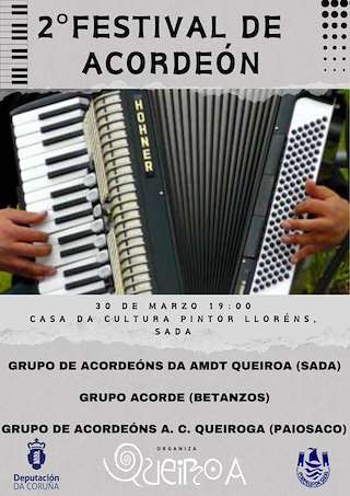 III Festival de Acordeón (2026) en Sada