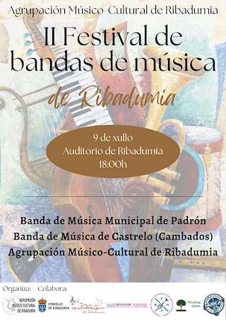 IV Festival de Bandas de Música en Ribadumia