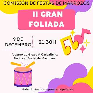 Foliada de Marrozos en Santiago de Compostela