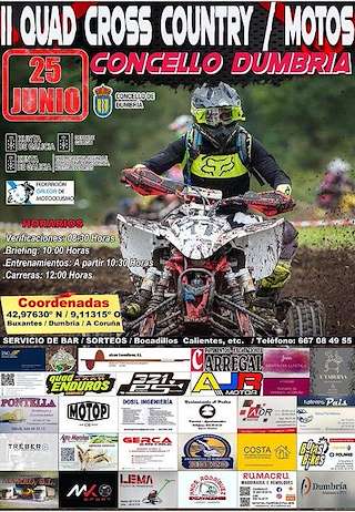 IV Quad Cross Country en Dumbría