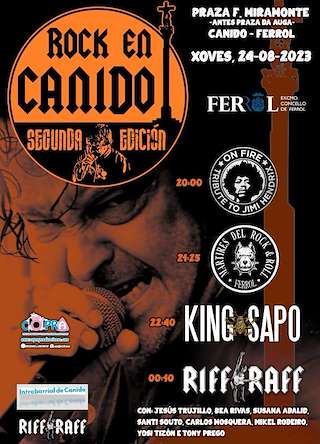V Rock en Canido (2026) en Ferrol