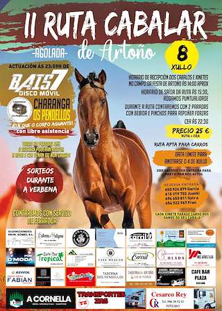 IV Ruta Cabalar de Artoño en Agolada