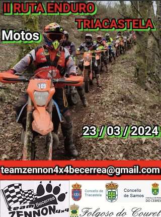 III Ruta Enduro en Triacastela
