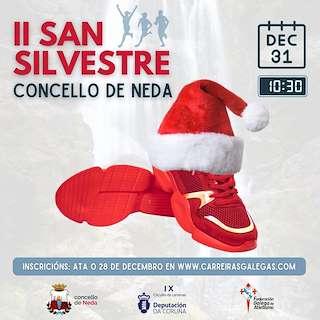 III San Silvestre (2025) en Neda