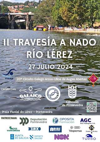 III Travesía a Nado Río Lérez  en Pontevedra