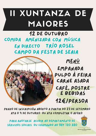 III Xuntanza de Maiores en Malpica de Bergantiños