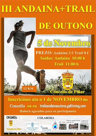 Andaina e Trail Saudable do Outono en Piñor