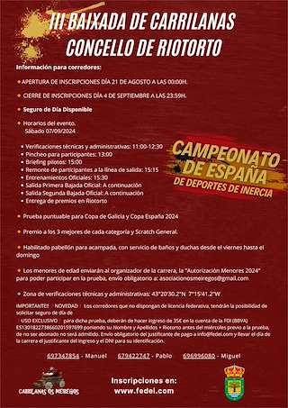 IV Baixada de Carrilanas en Riotorto