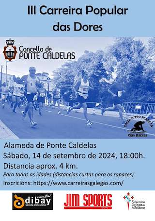 IV Carreira Popular Festa das Dores en Ponte Caldelas
