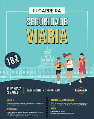 V Carreira Solidaria Pola Seguridade Viaria en Ferrol