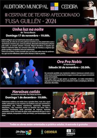 IV Certame de Teatro Afeccionado Fusa Guillén en Cedeira