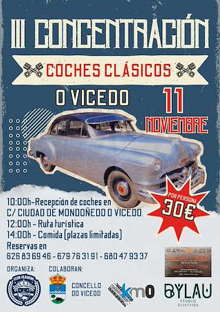V Concentración Coches Clásicos en O Vicedo