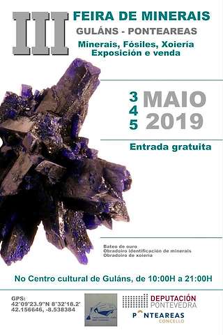 VI Feira de Minerais de Guláns en Ponteareas