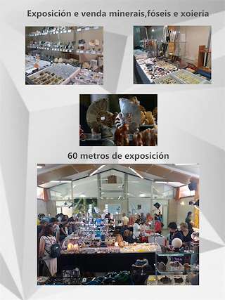 VI Feira de Minerais de Guláns en Ponteareas