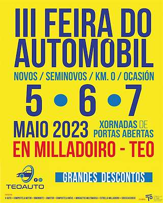 VI Feira do Automóbil en Teo