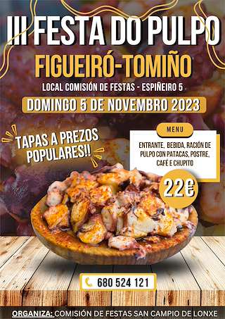 VI Festa do Pulpo de Figueiró en Tomiño