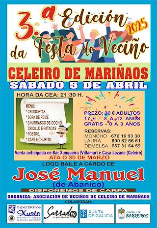 IV Festa do Veciño de Celeiro de Mariñaos (2026) en Barreiros