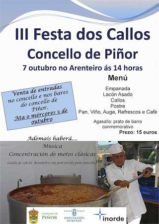 VIII Festa dos Callos en Piñor