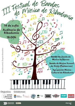 IV Festival de Bandas de Música en Ribadumia