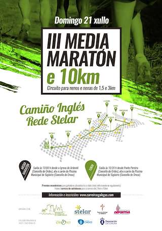 IV Media Maratón e 10km Camiño Inglés en Ordes