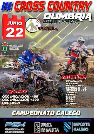 IV Quad Cross Country en Dumbría