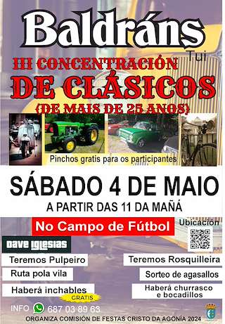 IV Quedada de Vehículos Clásicos de Baldráns en Tui