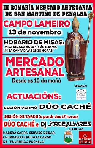 V Romaría e Mercado Artesanal de San Martiño de Penalba en O Campo Lameiro