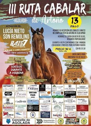 IV Ruta Cabalar de Artoño en Agolada