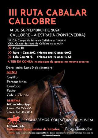 IV Ruta Cabalar de Callobre en A Estrada