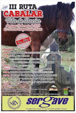 Festa Cabalar Vila de Dacón en Maside