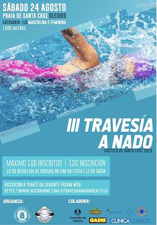 VII Travesía a Nado de Santa Cruz  en Oleiros