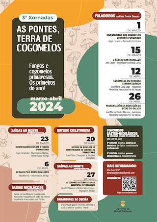 V Xornadas Micolóxicas (2025) en As Pontes de García Rodríguez