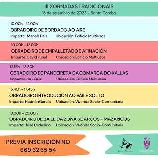 V Xornadas Tradicionais en Santa Comba