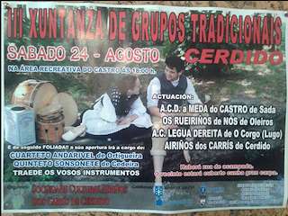 XI Xuntanza de Grupos Tradicionais en Cerdido