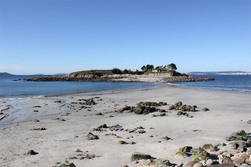 Illote Santo do Mar en Marín