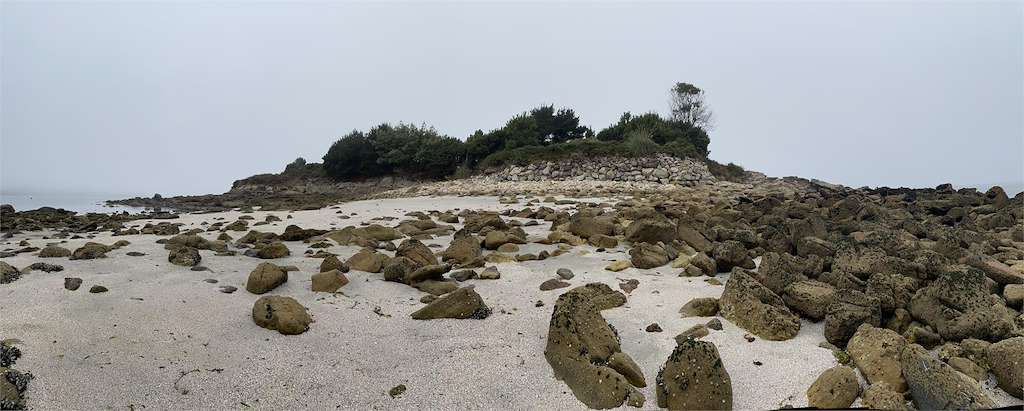 Illote Santo do Mar en Marín