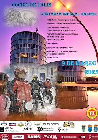 Fechas, información, programa, cartel, imágenes, mapa y ubicación de Impalada Galega do Cocido  en  Lalín