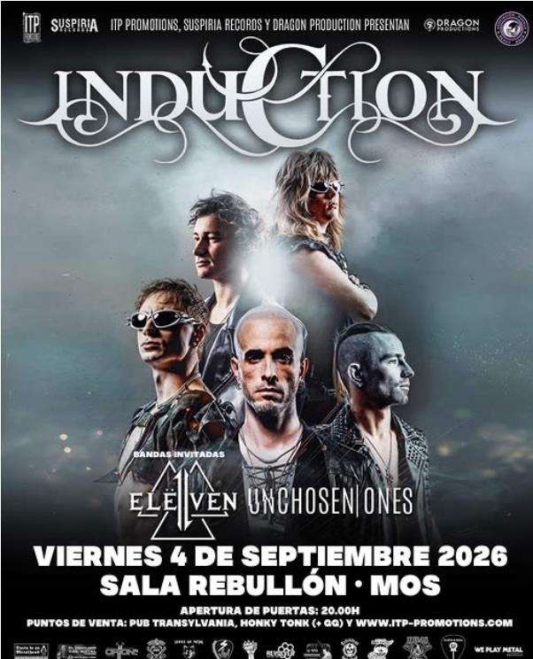 Induction en Concierto (2026) en Mos