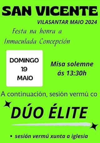 Inmaculada Concepción de San Vicente en Vilasantar