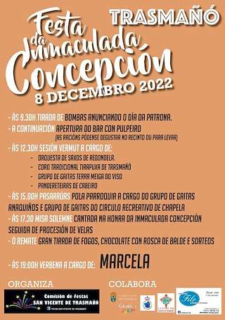 Inmaculada Concepción de Trasmañó (2025) en Redondela