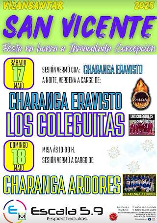 Fechas, información, programa, cartel, imágenes, mapa y ubicación de Inmaculada Concepción de San Vicente  en  Vilasantar