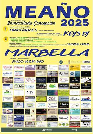 Fechas, información, programa, cartel, imágenes, mapa y ubicación de Inmaculada Concepción  en  Meaño