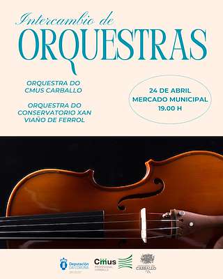 Fechas, información, programa, cartel, imágenes, mapa y ubicación de Intercambio de Orquestras  (2026)  en  Carballo